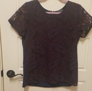 Market and spruce/ Stitch fix lace blouse